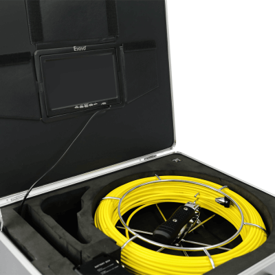 Технический промышленный видеоэндоскоп для инспекции труб Eyoyo WF92 для инспекции, 50 м, с записью - 4
