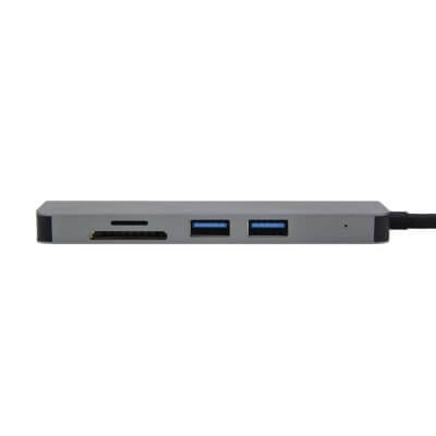 Адаптер 5 в 1 (USB*2, HDMI, TF/SD карта)-3