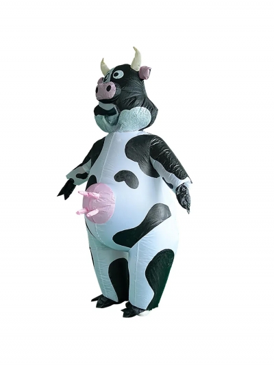 Надувной карнавальный костюм Корова-Бурёнка FZ1897-5