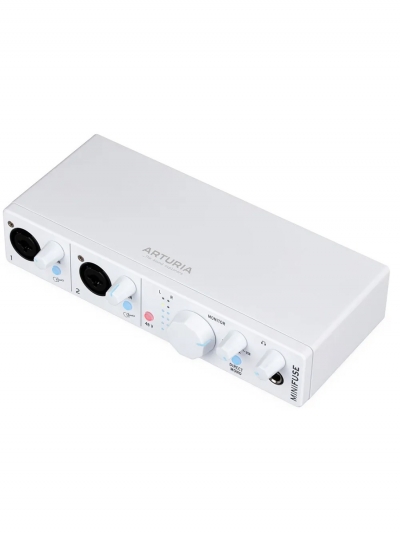 Внешняя звуковая карта с USB, Arturia MiniFuse 1 White-3