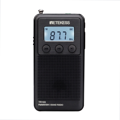 Портативный радиоприемник с mp3 плеером Retekess TR103-8
