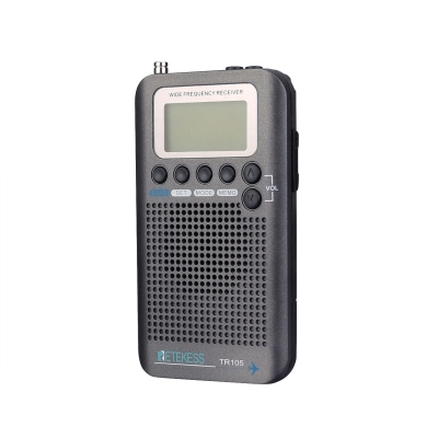 Полнодиапазонный цифровой мини радиоприемник Retekess TR105-6
