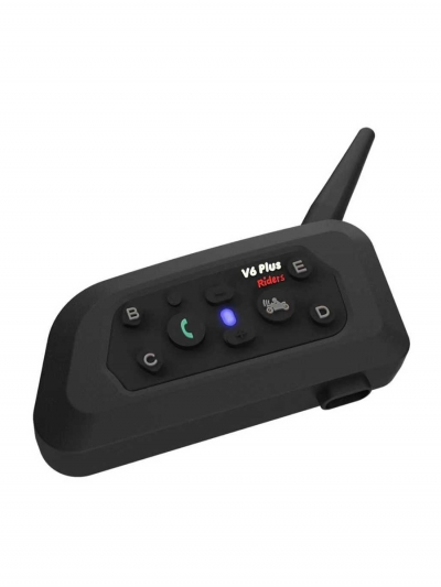 Bluetooth мотогарнитура V6 Plus-1
